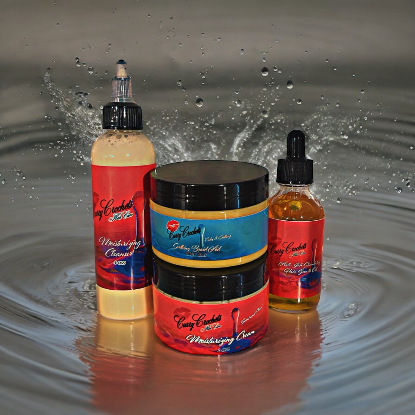 Cleanse Soothe Moisturize and Watch it Grow