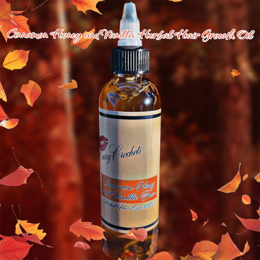 Cinnamon Honey and Vanilla Herbal Hair Growth oil