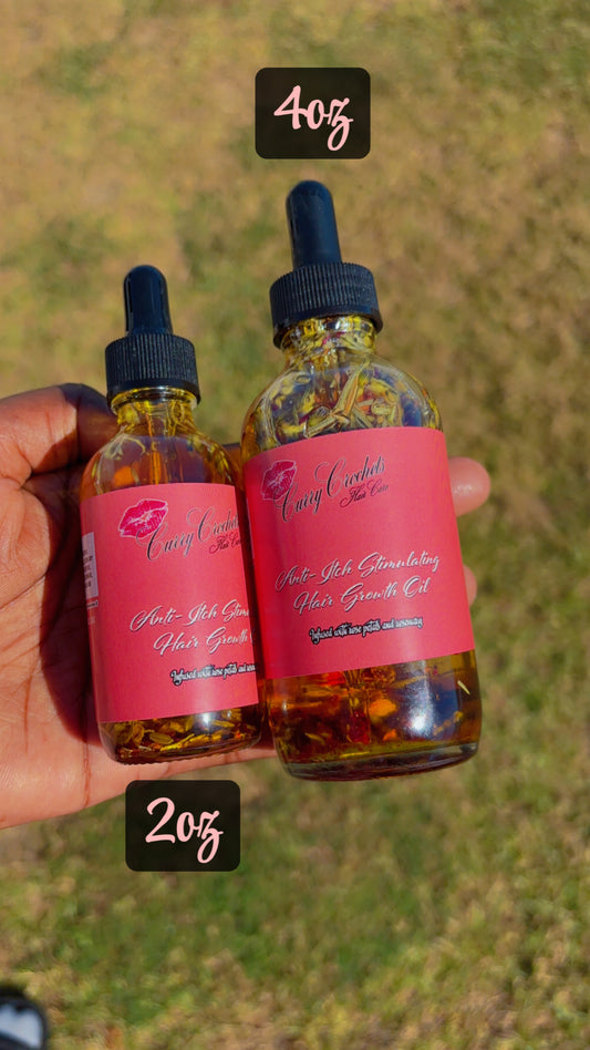 4oz Anti itch Stimulating Hair Growth Oil
