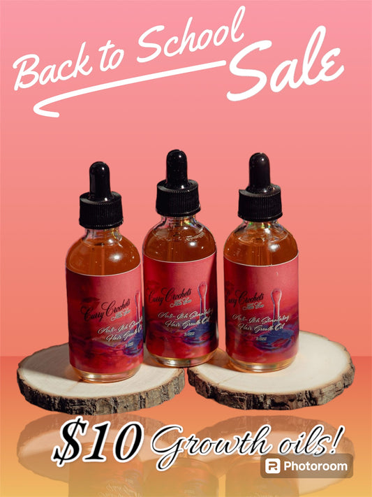 Anti itch stimulating hair growth oil